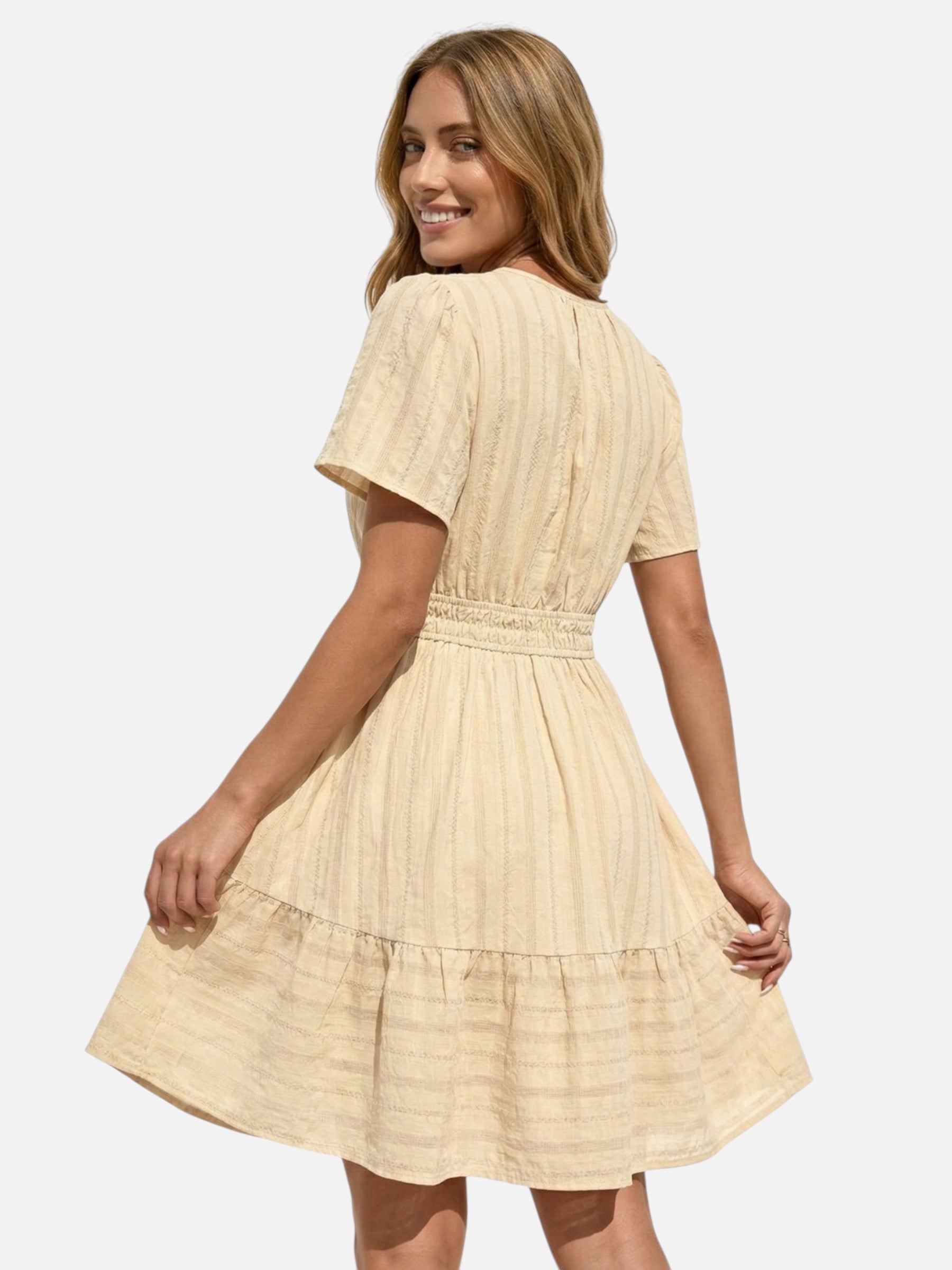 Robe femme respirante taille élastique poches – Image 8