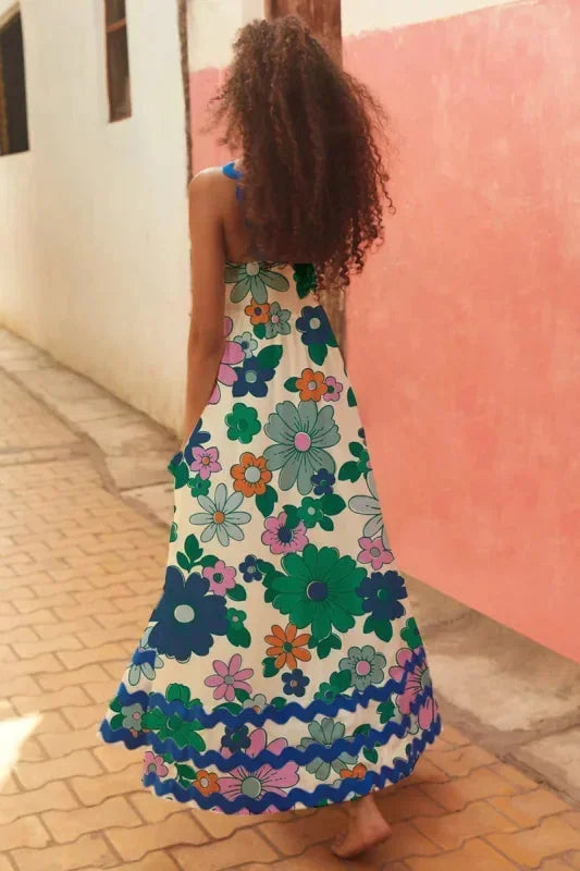 Robe femme estivale chic imprimé vibrant – Image 25