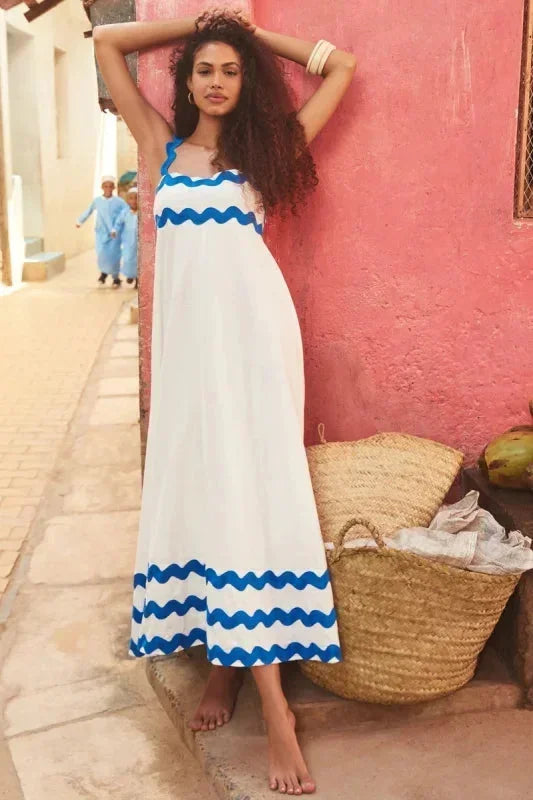 Robe femme estivale chic imprimé vibrant