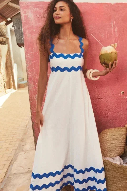 Robe femme estivale chic imprimé vibrant – Image 13