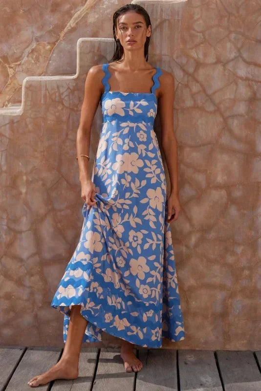 Robe femme estivale chic imprimé vibrant – Image 2