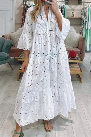 Robe femme légère respirante élégante été