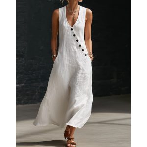 Robe femme légère estivale respirante