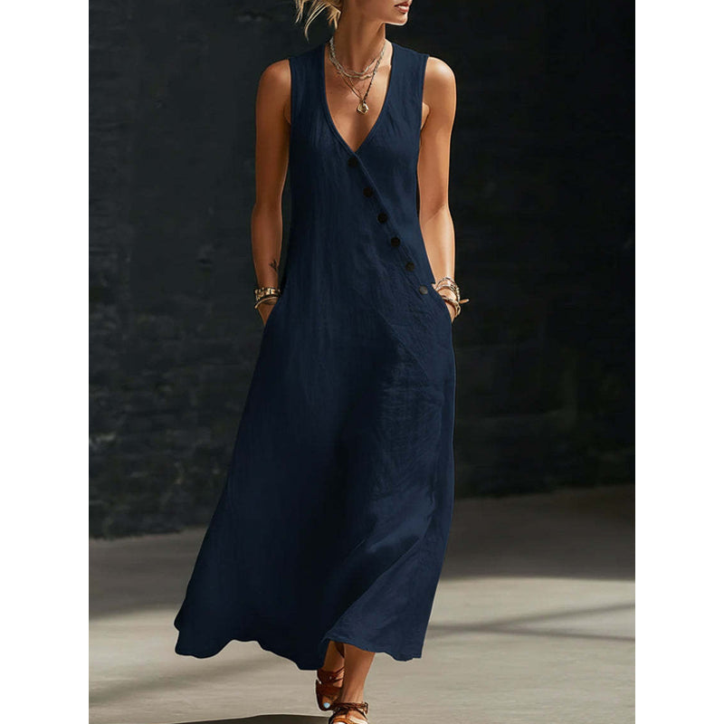 Robe femme légère estivale respirante – Image 3